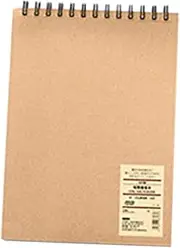 HONMEET Spiral Notebook Journal Thick Paper for Writing Sketching Diary Travel (Random Cover)