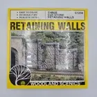 Woodland Secenics C1259 HO Cut Stone Retaining Wall (2 boxes)