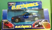 1991 BLUE MERCEDES 500 Brand New Corgi Electronics Metal w/ Sound FREE SHIP