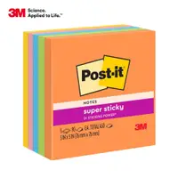 在飛比找PChome24h購物優惠-3M Post-it利貼 狠黏 654-5SSEB紙磚