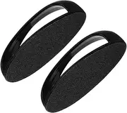 2pcs Dog Nail File Handheld Pet Nail Trimming Tool Safe Round Shaped for Home Grooming Portable