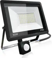 LED Flood Lights Outdoor, 50W 6000LM Security Lights Outdoor Motion Sensor