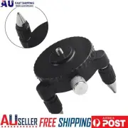 360Degree Rotation Tripod Bracket Level Meter Adapter Base 14 Inch Interface