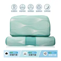 在飛比找momo購物網優惠-Yamakawa日本熱銷可調式護頸機能枕-2入