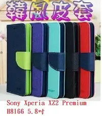 在飛比找樂天市場購物網優惠-【韓風雙色】Sony Xperia XZ2 Premium 