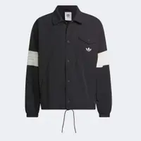 在飛比找蝦皮商城優惠-ADIDAS COACH JACKET 男款 黑色 拼接 外