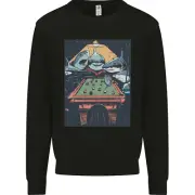 Pool Shark Snooker Player Kids Sweatshirt Jumper