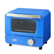Toffy K-HTS1 Mini Toaster Oven Slim Bread Maker Timer Heat Control Blue AC100V