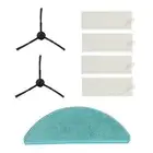 Filter and Mop Cloth Accessory Kit for Cecotec For CONGA 8090 For ULTRA
