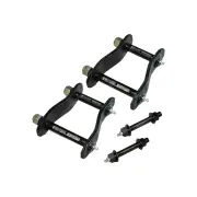 Rear EFS Greaseable Leaf Springs Shackles + Pins for LDV T60 4WD Ute 2017-On