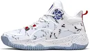 [BINQER] Men's High Top Basketball Boots Anti Slip Sports Shoes Rubber Soles Outdoor Running Shoes Basketball Shoes
