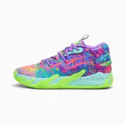 NIB*Mens PUMA MB.03 Be You*Purple Glimmer Knockout Pink*Basketball*size 8-13