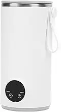 Travel Electric Kettle Portable Small Mini Tea Coffee Kettle Water Boiler, 400ML Water Heater for Travel Office Home, 6000mah, Fast Heating And Stirring