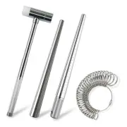 4 Piece Ring Sizer Measuring Tool,Ring Measurer and Ring Sizer Kit for Jewelry