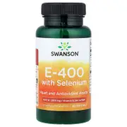 Swanson, E-400 With Selenium , 90 Softgels