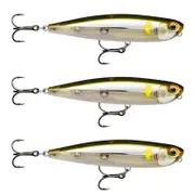 3x Rapala 8.5cm Precision Xtreme Pencil Freshwater Fishing Lures - Ayu