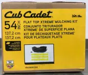 New OEM Cub Cadet 54" Flat Top Xtreme Mulching Kit 19A30051100