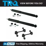 TRQ Rear Shock Absorber & Sway Bar Link Kit Driver & Passenger Set for Edge MKX (for: Ford)