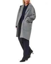 Whistles Cassie Wool Blend Coat