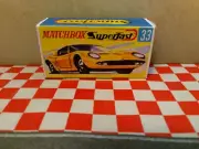 Matchbox Lesney Superfast No33 LAMBORGHINI MIURA EMPTY Repro box NO CAR