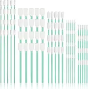 100pcs Cleaning Stick Kit with Foam Tip, 5 Types Foam Sticks On Stick Sponge Cleaning Sticks for Printers for Electronics Detail Sticks for Painting Optics Lens Camera Arts Crafts Sewing Machine