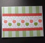 Handmade homemade Get Better Soon Get Well Apple Doctor W/Envelope greeting card