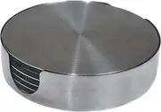 Thirstystone Stainless Steel Round Coaster, Multicolor