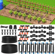 Greenhouse Micro Drip Irrigation Kit Automatic Irrigation System Patio Misting P