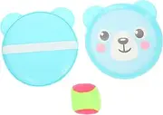 HONMEET 1 Set Sticky Ball Sucker Ball Toss Catch Game for Throwing PVC Blue