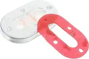 Oil Level Indicator Gasket for Ta100ta120 Compressor 10007 Iron Sheet Window Zinc Alloy Easy Diy Fitment