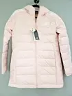 NEW Adidas Jacket WOMEN Size MEDIUM IX8926 LIGHT MISTY PASTEL PINK puffer