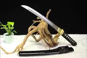 Japanese Tanto Sword Fighting Knife Fixed Blade Folded Steel Tactical Small Mini
