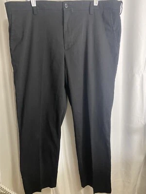 dockers classic fit black comfortband pants size 42x30 new with tags