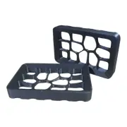 2Pcs Plastic Bar Soap Holder Soap Tray Soap Saver Bar Dish Self Drain Soap Dish