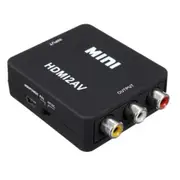 HDMI to RCA/AV Downscale Converter Cable Box