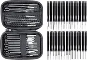 Automobile Repairing Kit - Connector Pin Removal Tool, Electrical Connector Release Key | Electronic Repair Set with Protective Case for Automotive Wiring Removal Electrical Maintenance