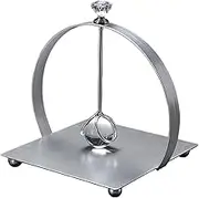 Napkin Rack Holder - Crystal Ball Design, Luxury Metal Build | Elegant Tissue Dispenser Stand, Decorative Paper Napkin Holder, Tabletop Serviette Organizer Kitchen Living Dining Use
