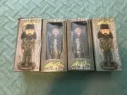 4 Duck Commander Duck Dynasty Bobble Head Jase Robertson Brand New in Box's