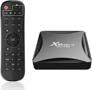 CHROX Android 13.0 TV Box, 4GB RAM 64GB ROM RK3528 64-Bit Quad Core with Dual Wi-Fi 2.4G/5.0G BT 4.0/ 3D Ultra HD 8K/4K H.265/ 1000M LAN/USB 3.0 Set Top Box,4gb+32gb