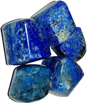 [HOSEKI] Natural Lapis Lazuli Tumbled Stone 100Cts, Crystal, Crystal