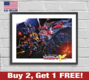 Transformers Japanese G1 Box Battle Artwork Poster 18" x 24" Print 80s Deszaras