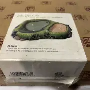 FIGI 2002 Golf Course Tray Cheese Platter Chips n Dips Ceramic Approx. 13”x9”