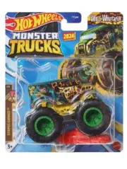 Hot Wheels - 2024 Monster Trucks Stripes Earned 1/4 Wild Wrecker NEW