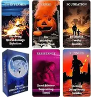 Twin Flame Love Oracle Cards, Hearts Hidden Secrets Oracle Deck, 78 Tarot Cards for Beginner, Help Uncover What is Truly in Their Heart Space