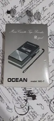 Micro Cassette Recorder OCEAN MC-7 2speed (new)
