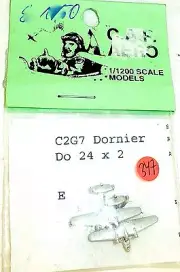 2 Aeroplane C2G7 Dornier Do 24 Aero for Ship Model 1:1200 SHP347 Å √