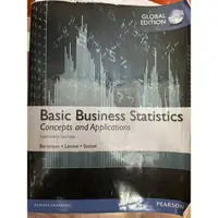 在飛比找蝦皮購物優惠-Basic Business Statistics Conc