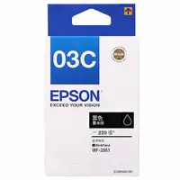 在飛比找陽信商店街優惠-EPSON T03C150 原廠黑色墨水匣 適用：WF-28