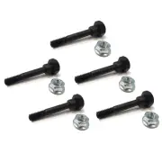 (Pack of 5) Shear Pin Bolt & Nut for Honda HS80K1, HS828, HS828K1, HS928 HS928K1