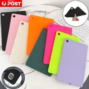For Samsung Galaxy Tab S9 FE S7 A9 Plus Tablet Case Liquid Silicone Back Cover